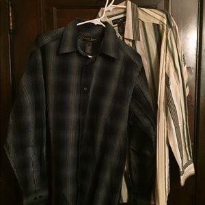 $$$Bundle of 2 Crazy Horse Dress Shirts$$$